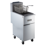 35-40 LB GAS FRYER WITH STAINLESS STEEL POT 15