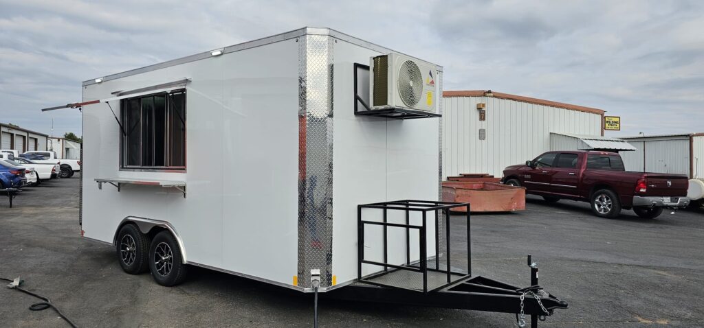custom food trailers for sale
