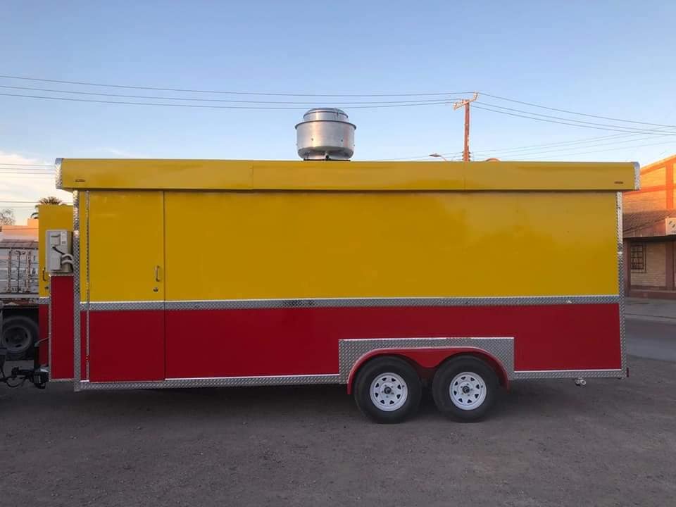 Custom food trailers for sale