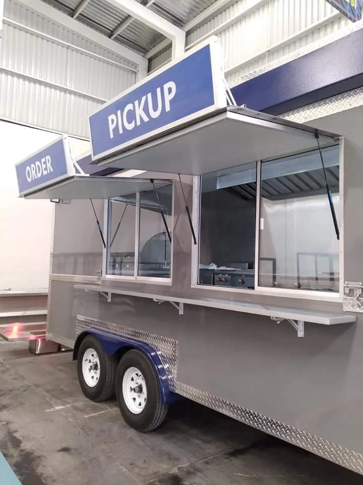 custom food trailers for sale