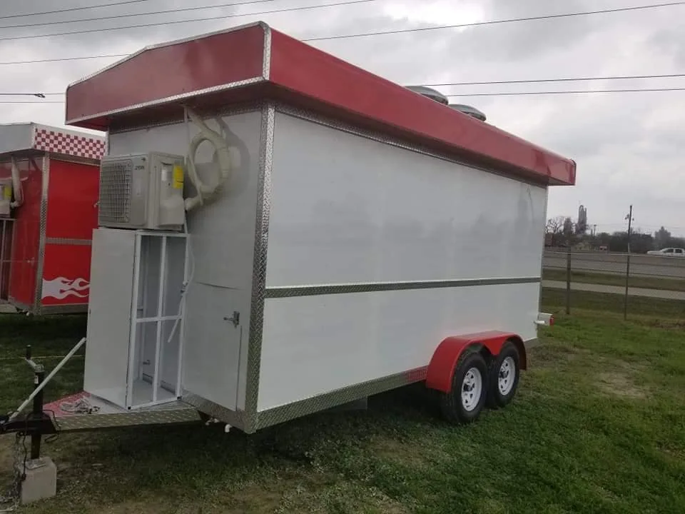 Custom food trailers for sale